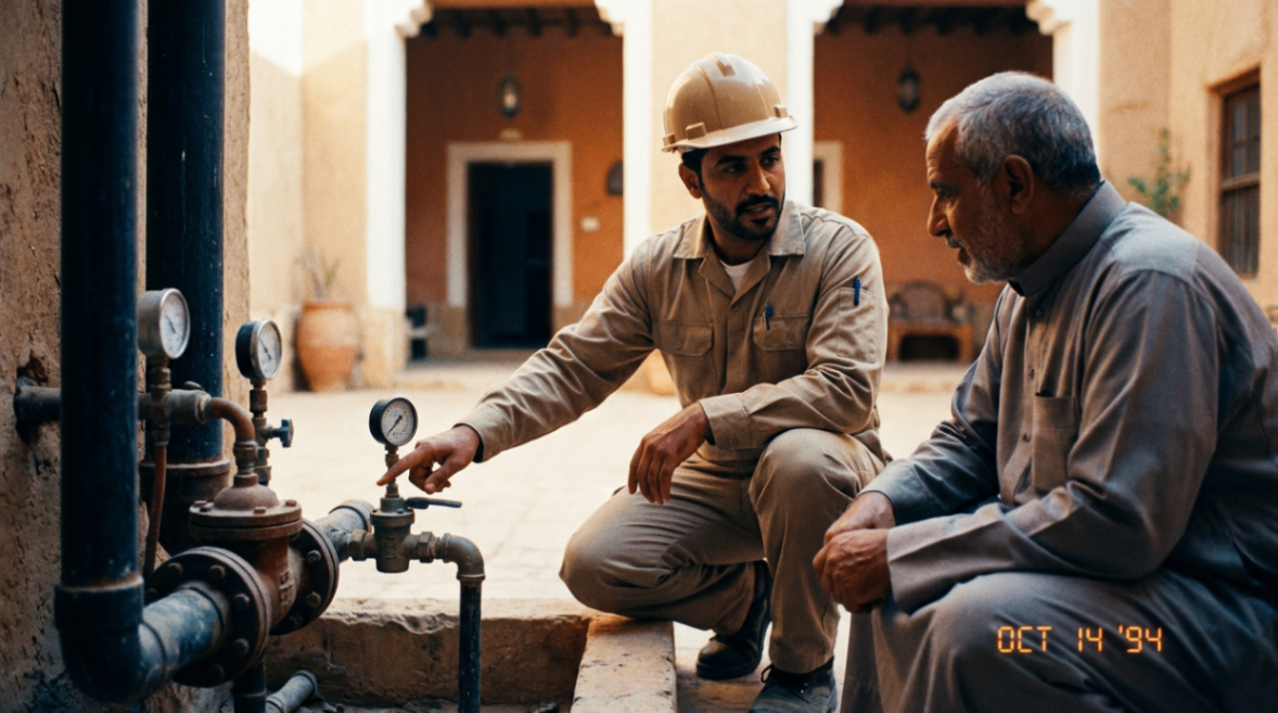 فحص السباكة في السعودية