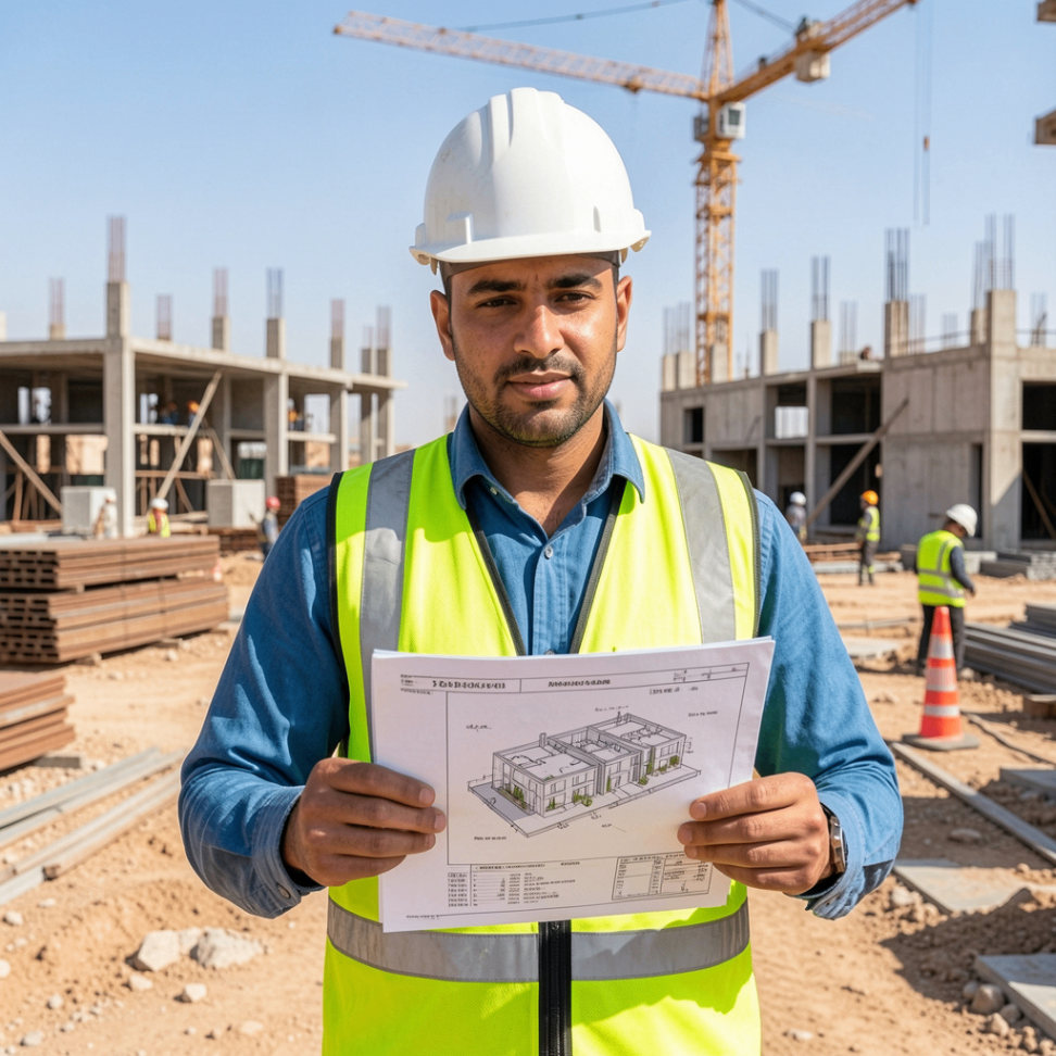 تقرير فحص المبنى الجاهز